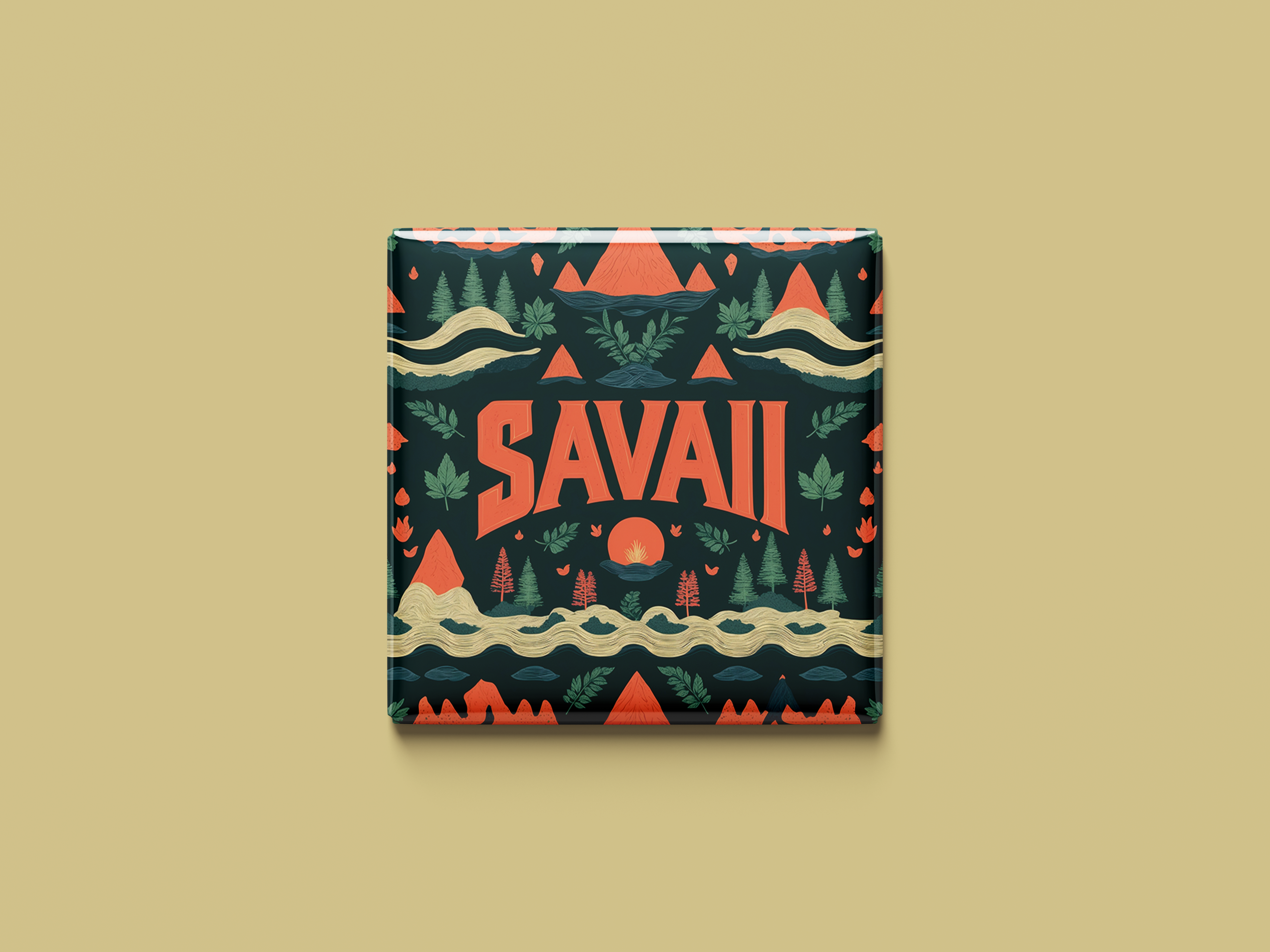 Magnetkollektion Savaii