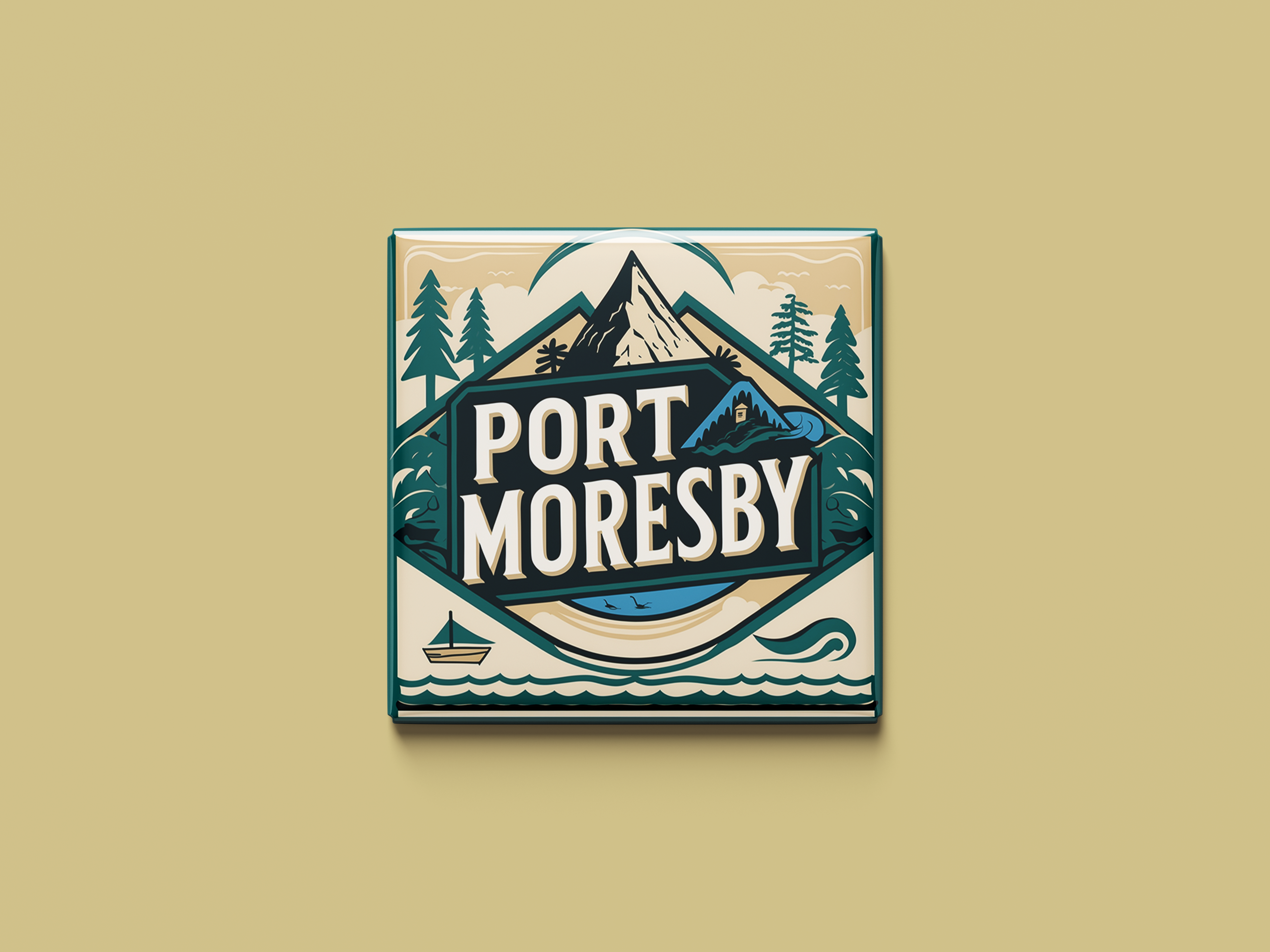 Magnetkollektion Port Moresby