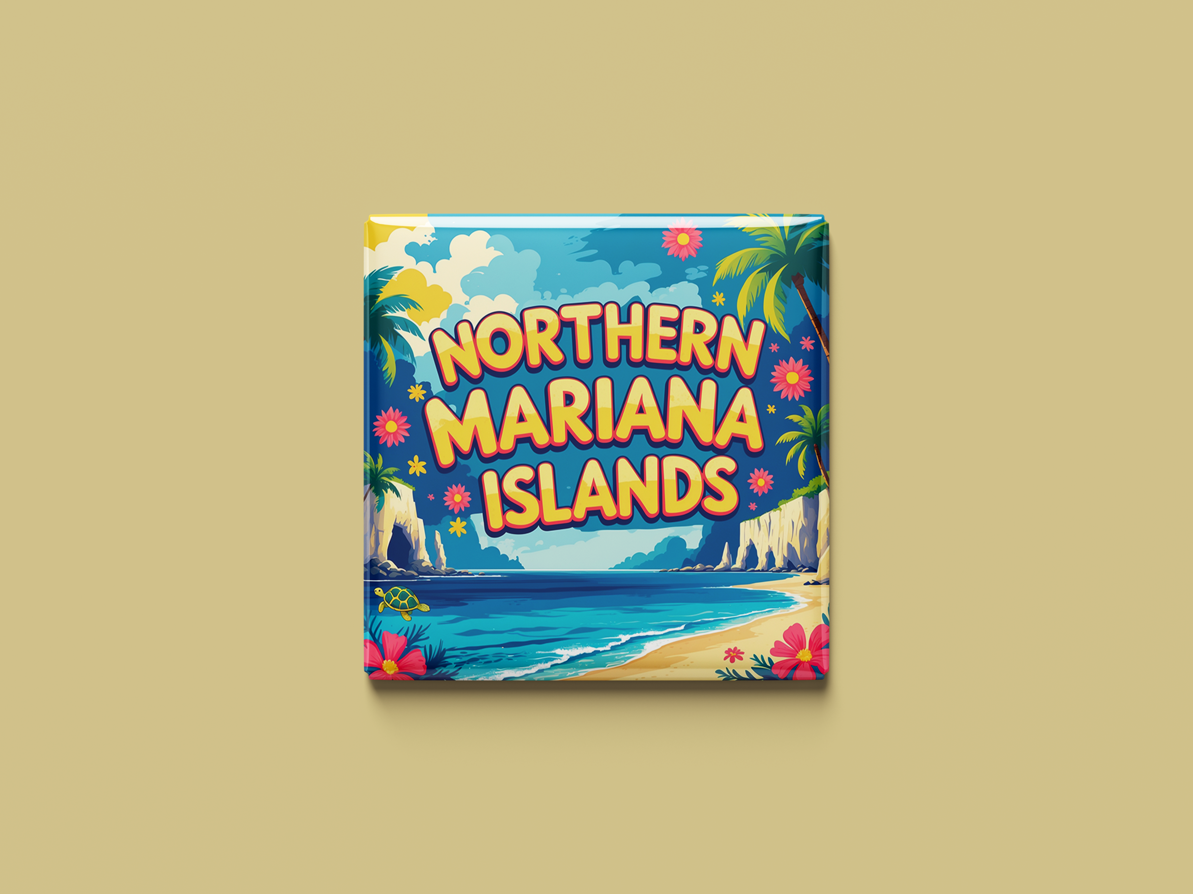 Northern Mariana Islands Magnet Collection