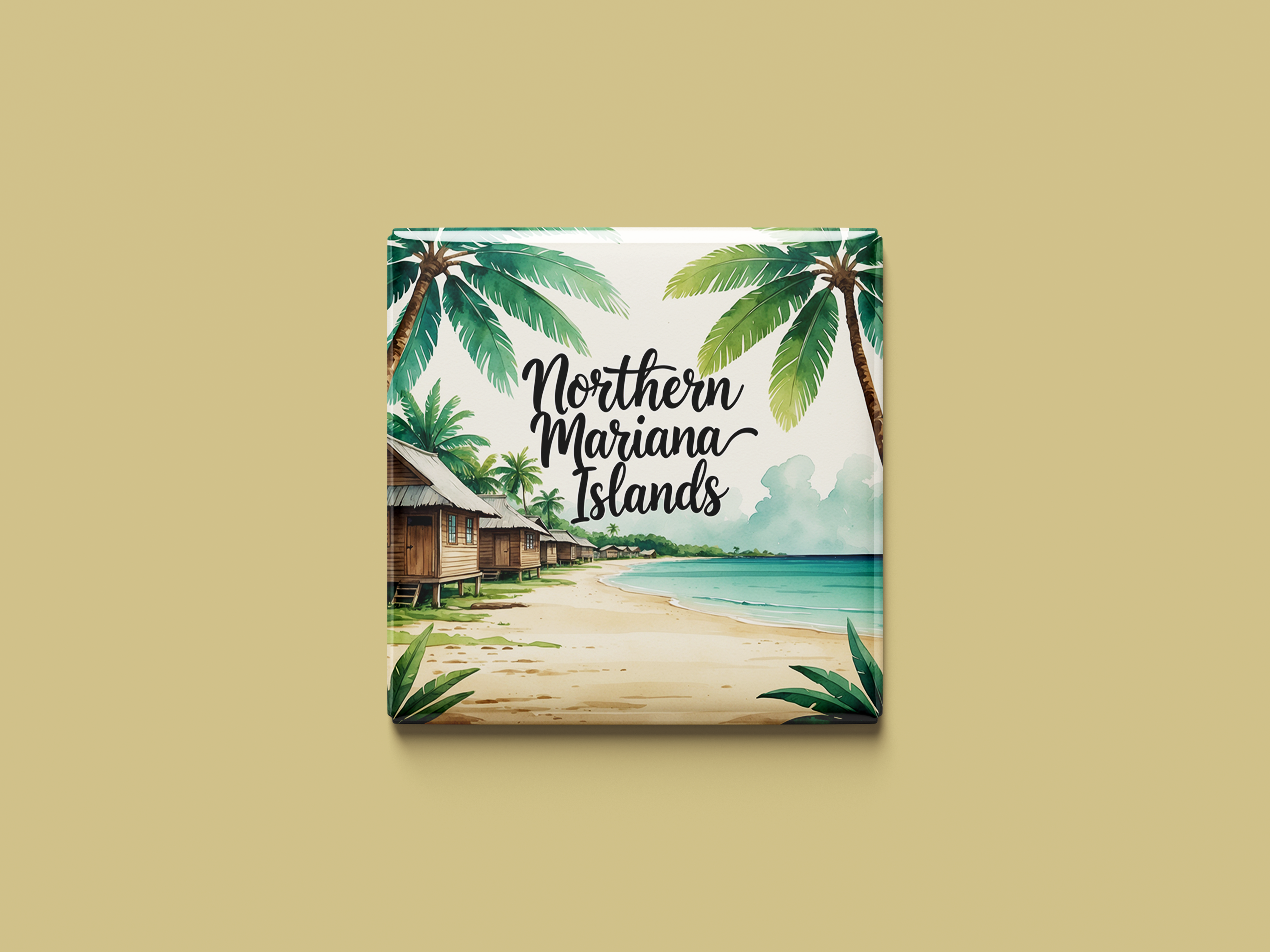 Northern Mariana Islands Magnet Collection