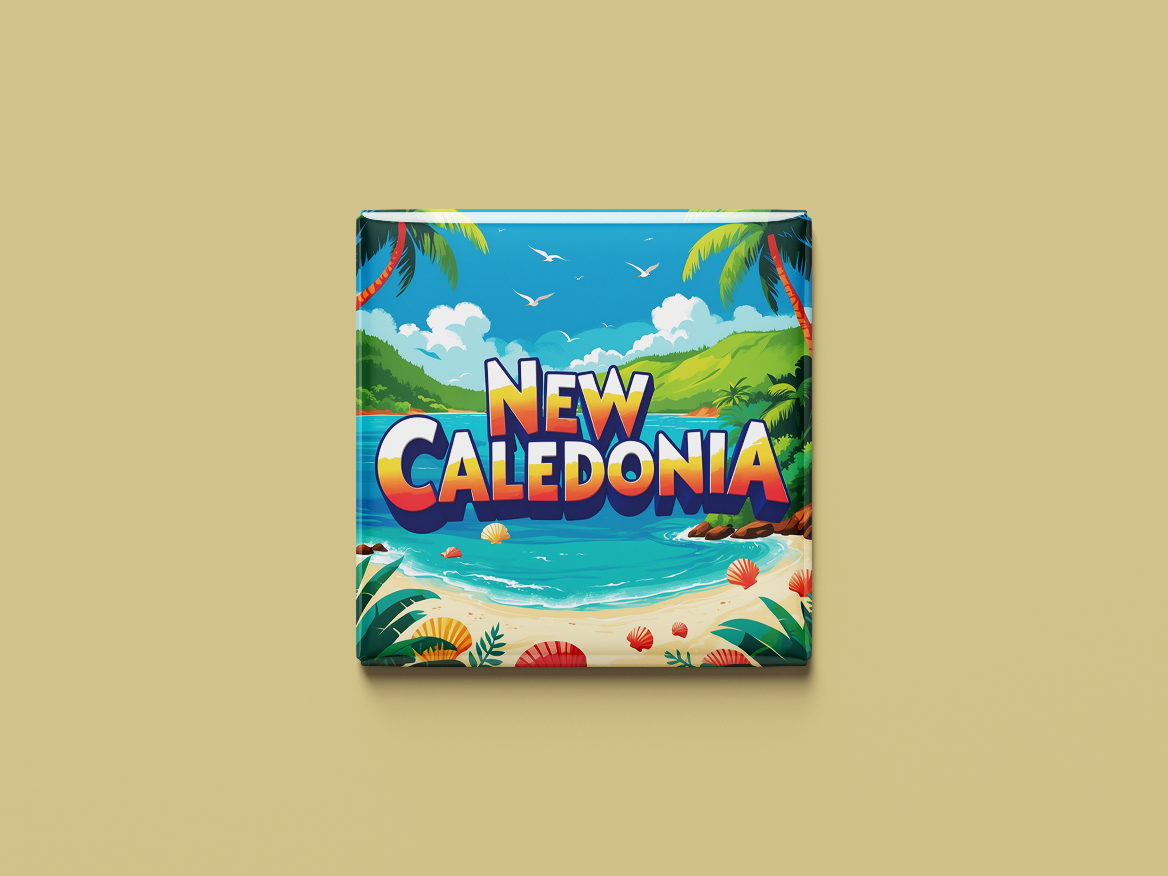 New Caledonia magnet collection