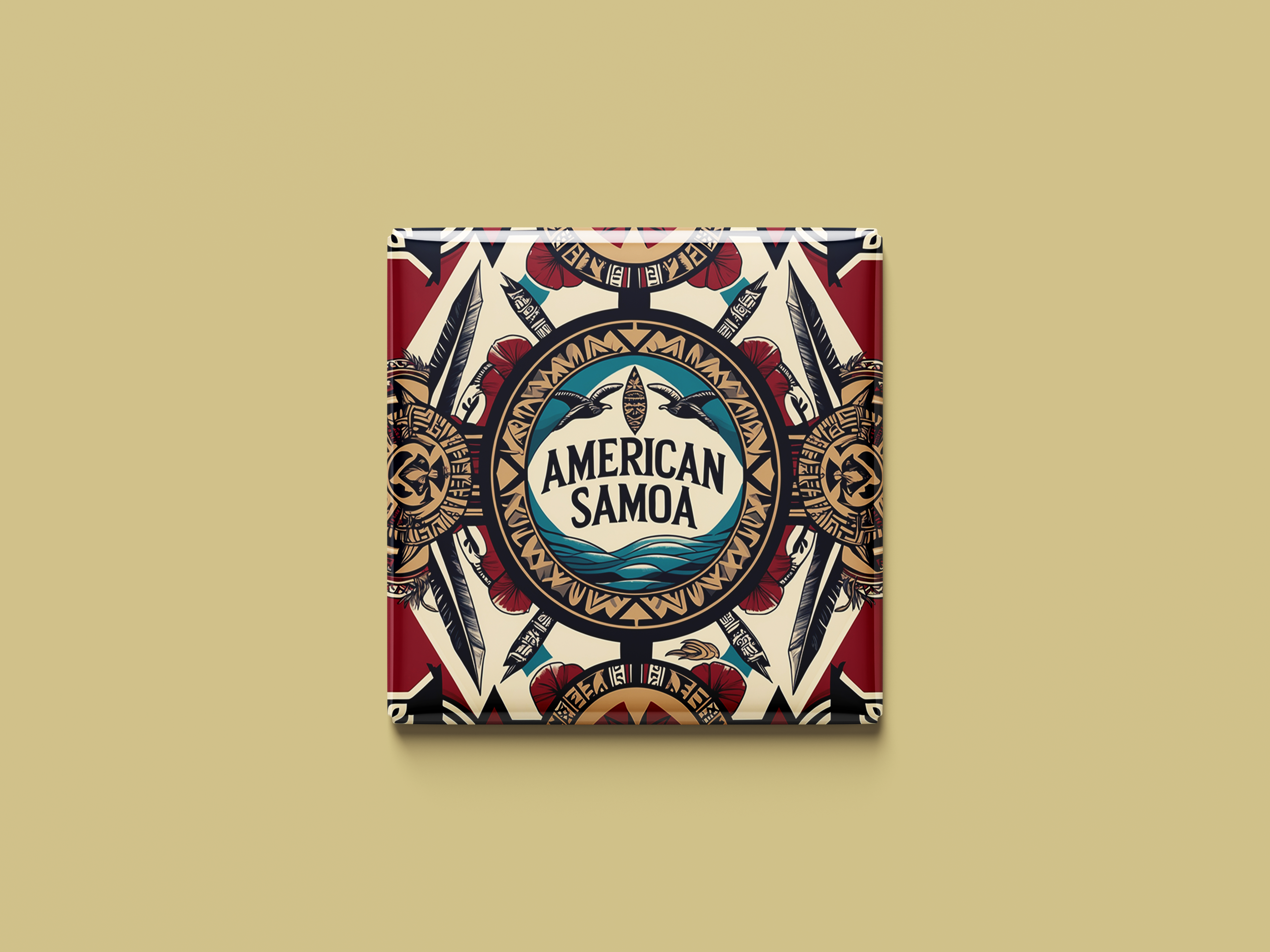 Amerikanisch Samoa Magnetkollektion
