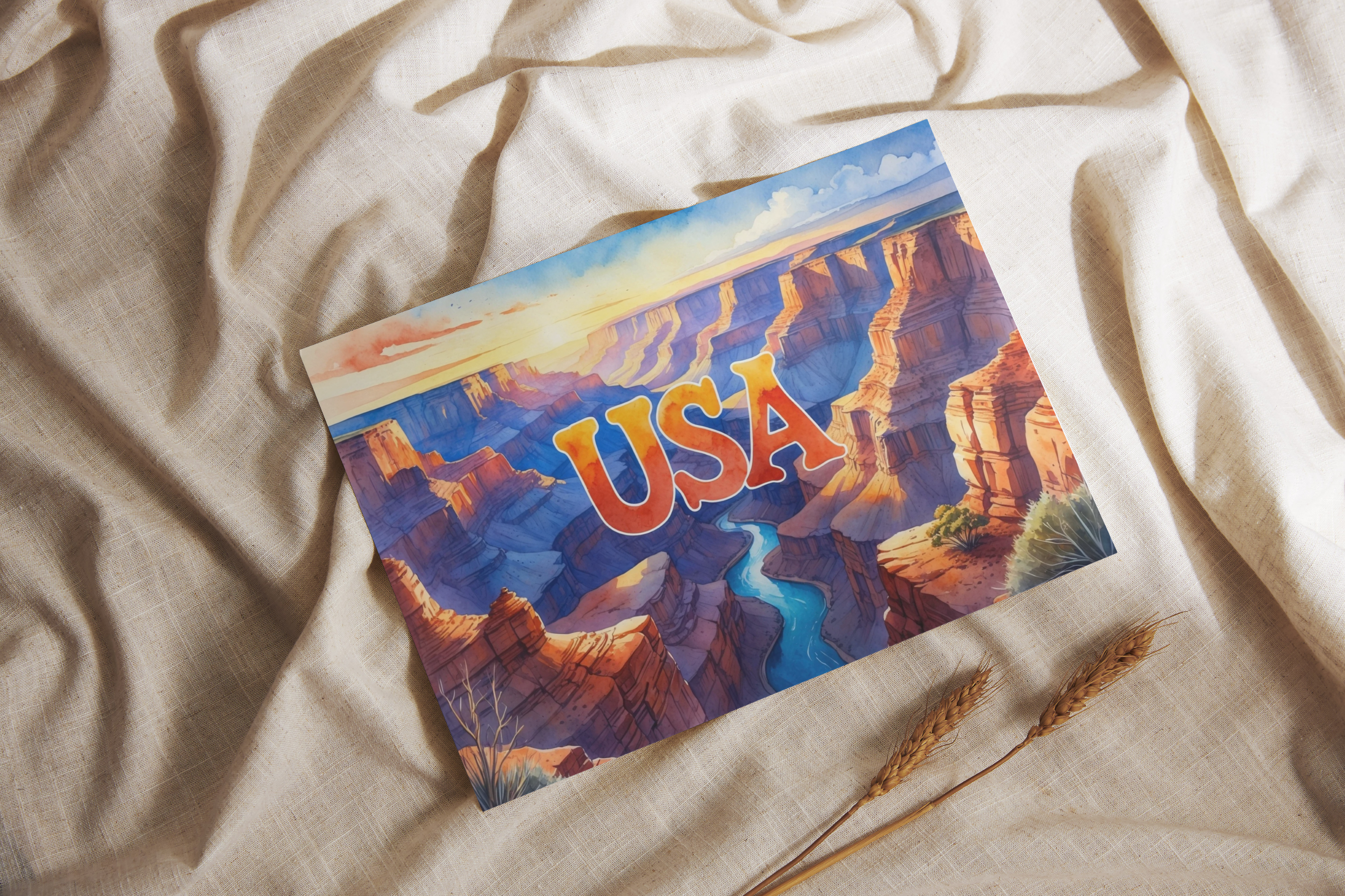 USA Postkartenkollektion