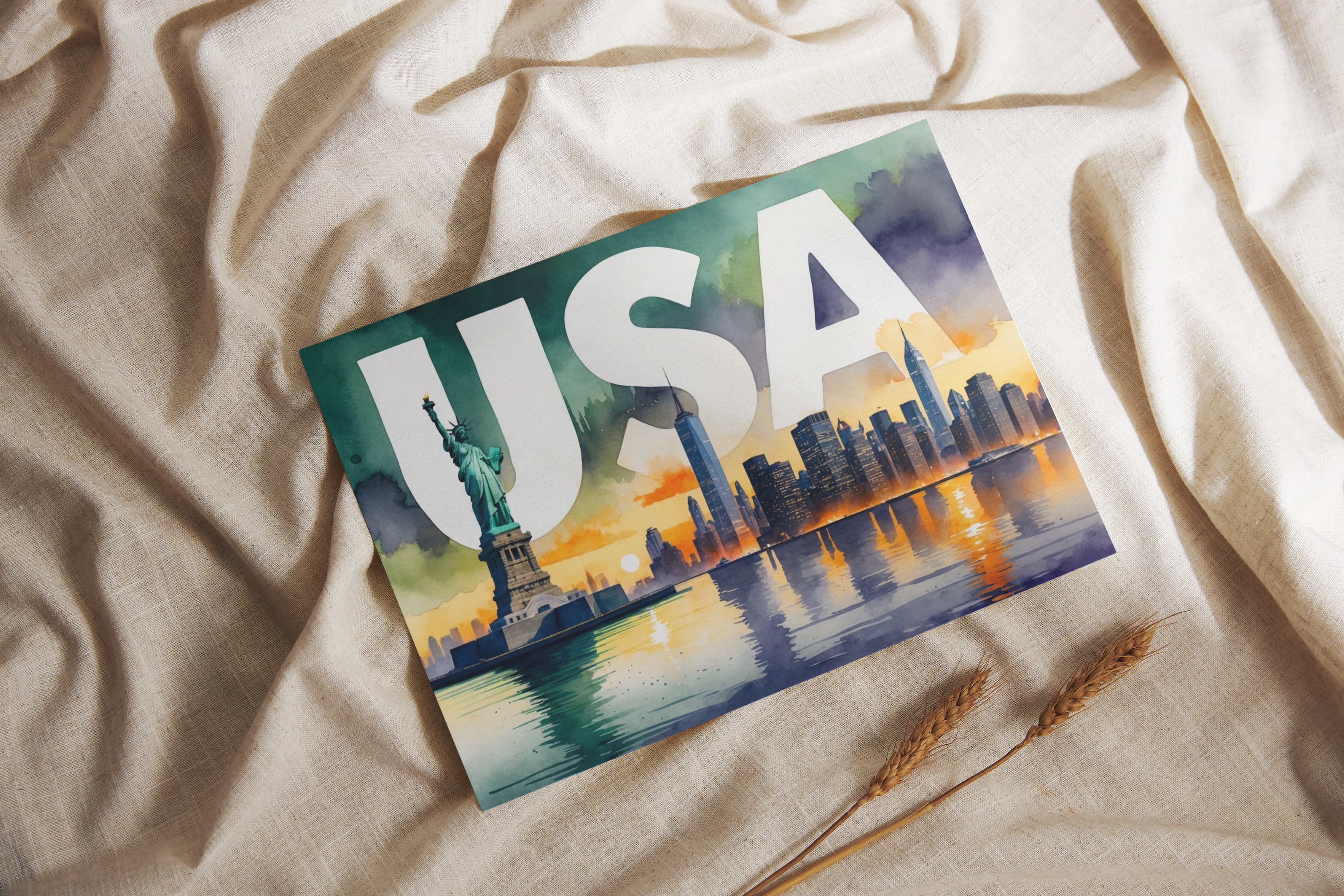USA Postkartenkollektion