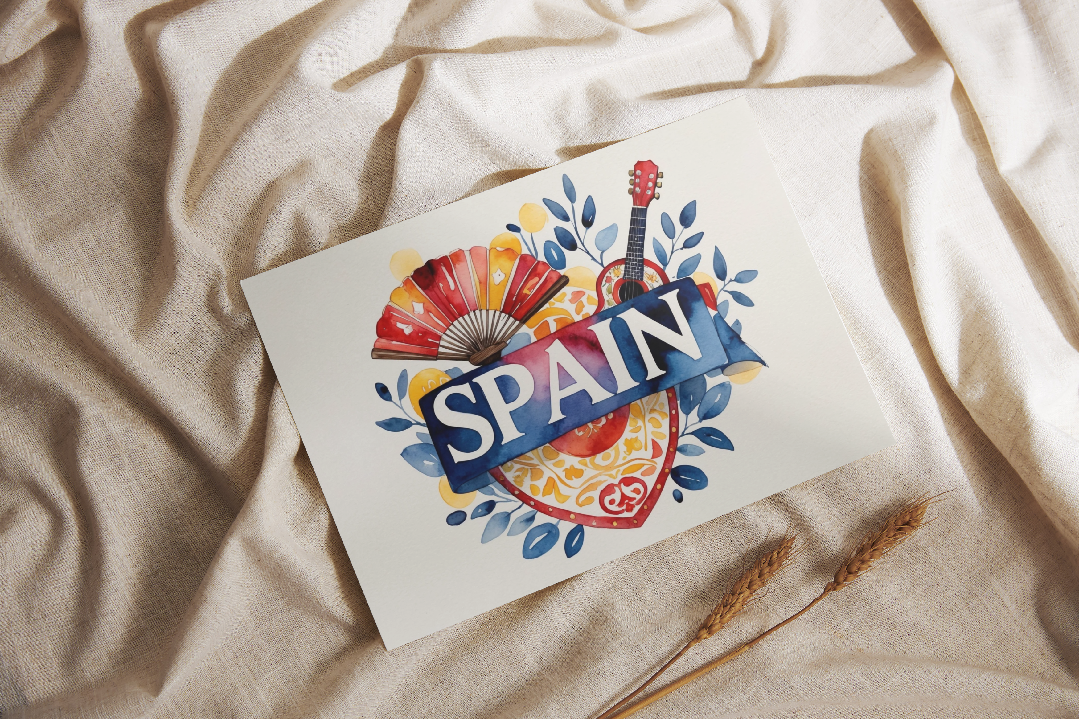 Spanien Postkartenkollektion