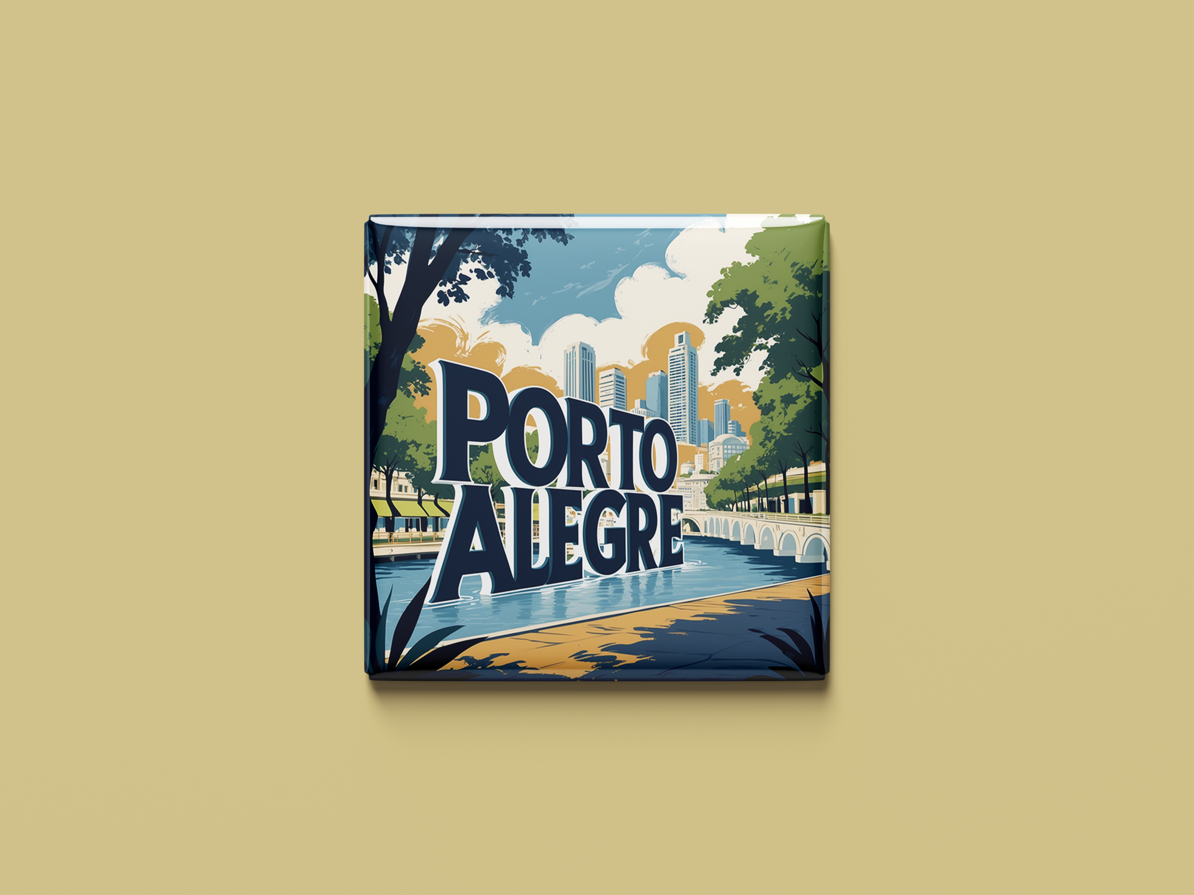 Magnetkollektion Porto Alegre