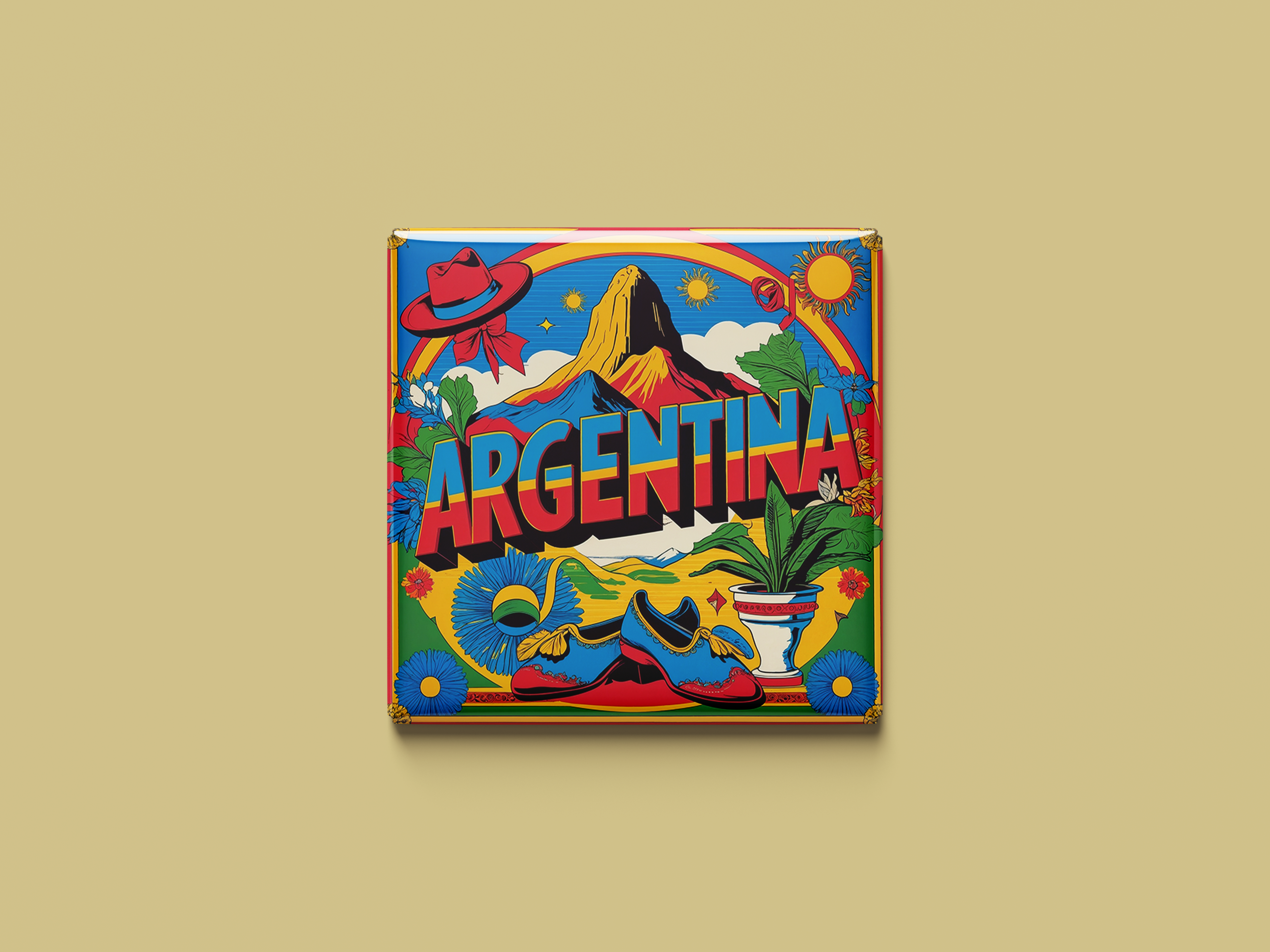Argentinien Magnetkollektion