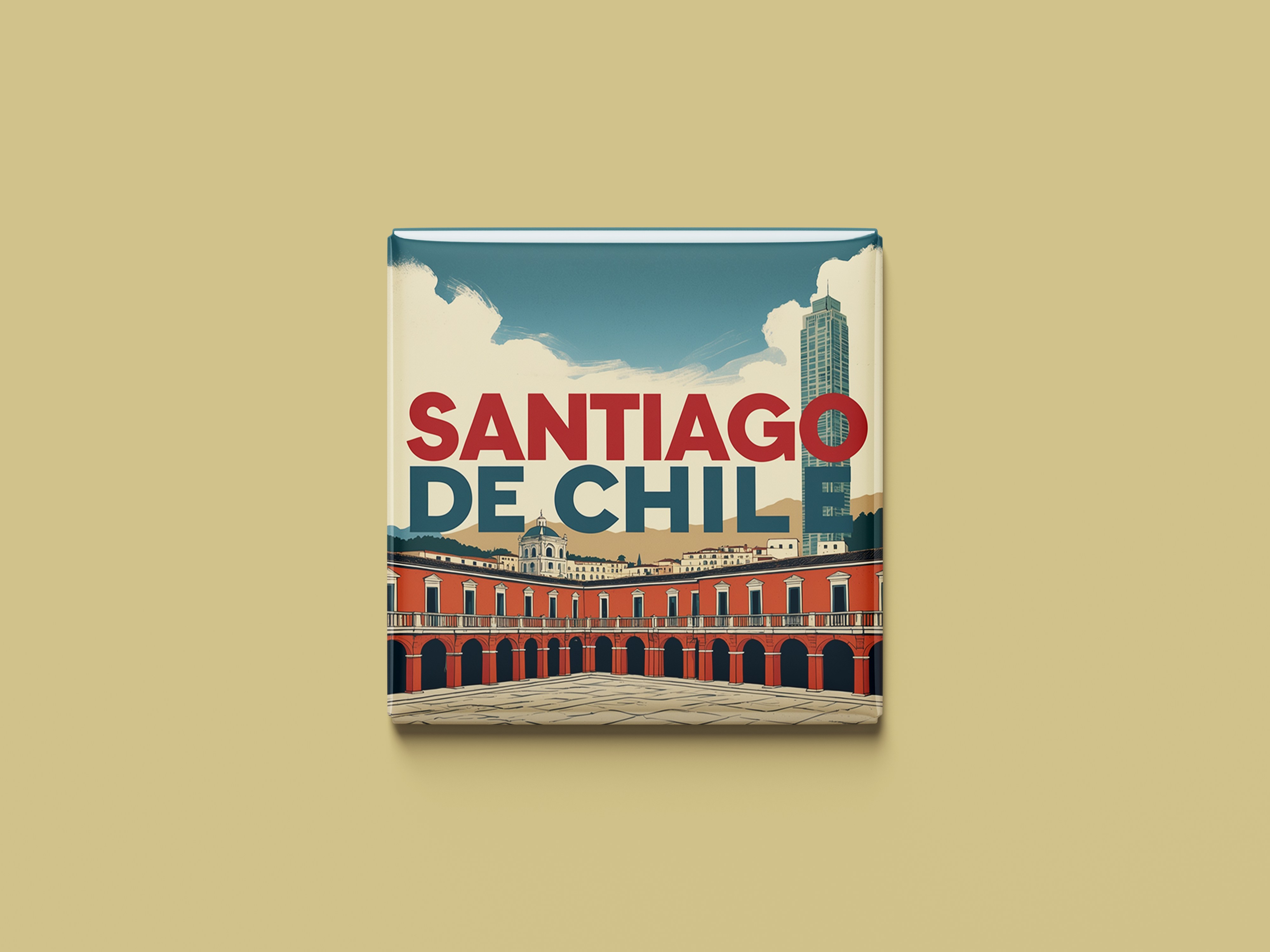 Magnetkollektion Santiago de Chile