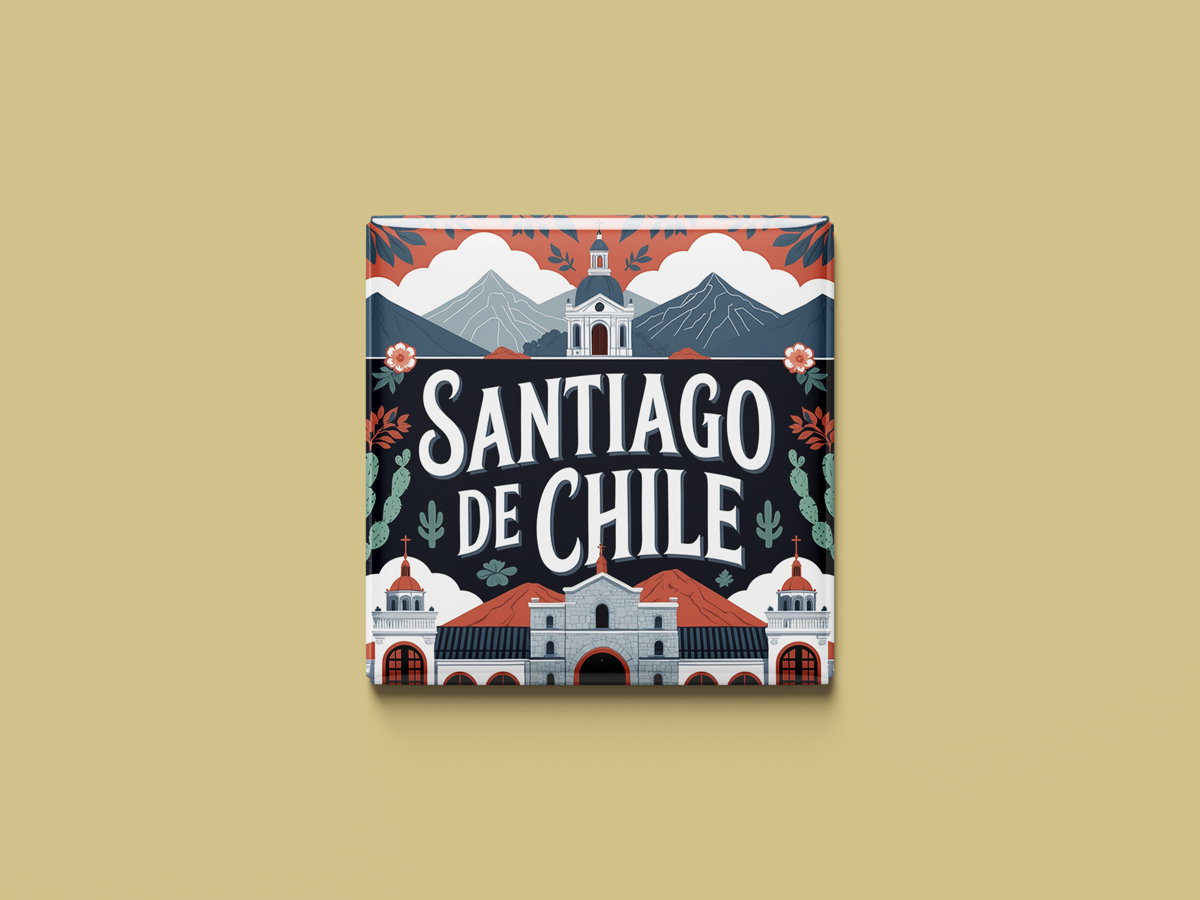 Magnetkollektion Santiago de Chile