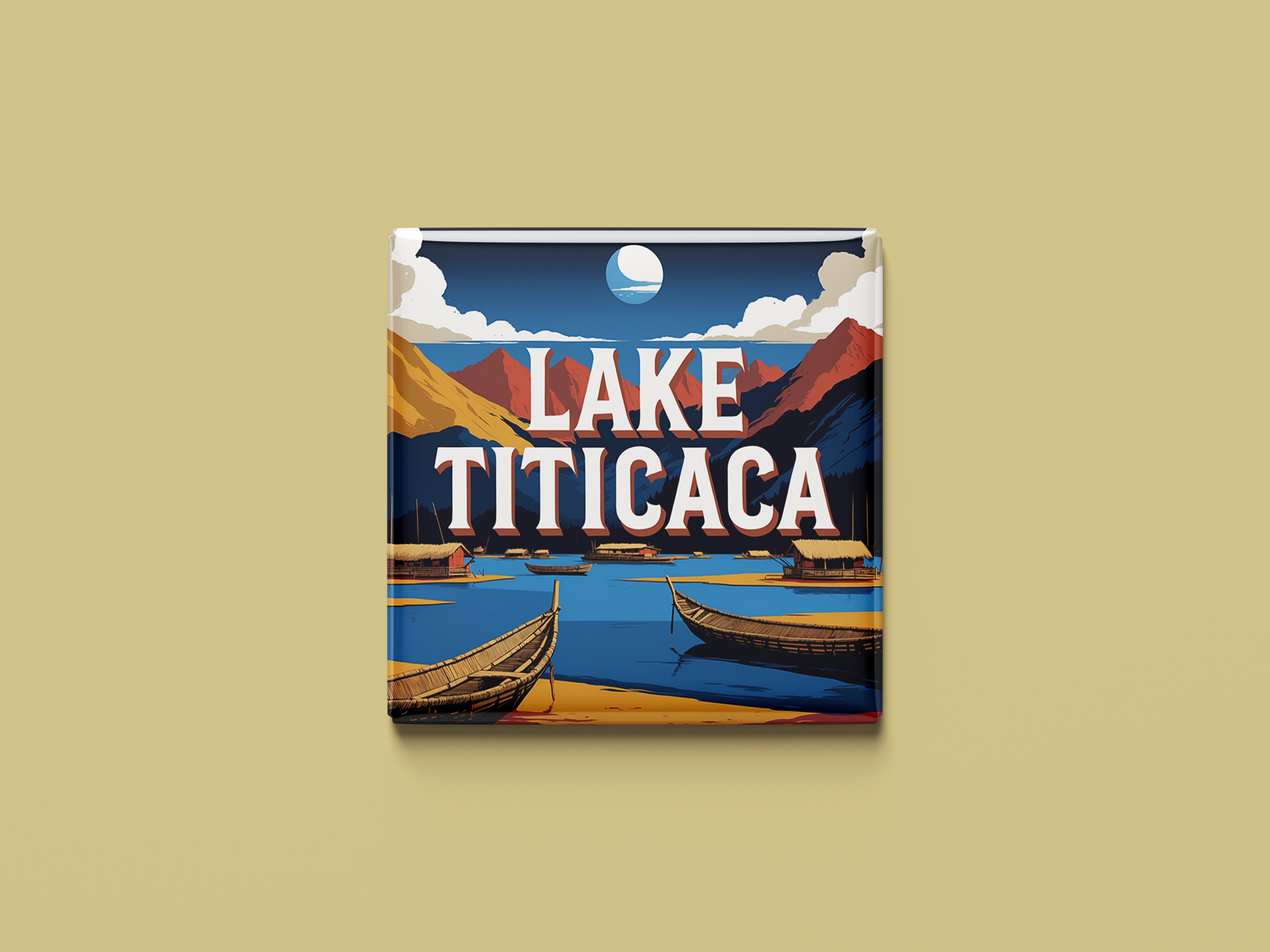 Magnetkollektion Lake Titicaca