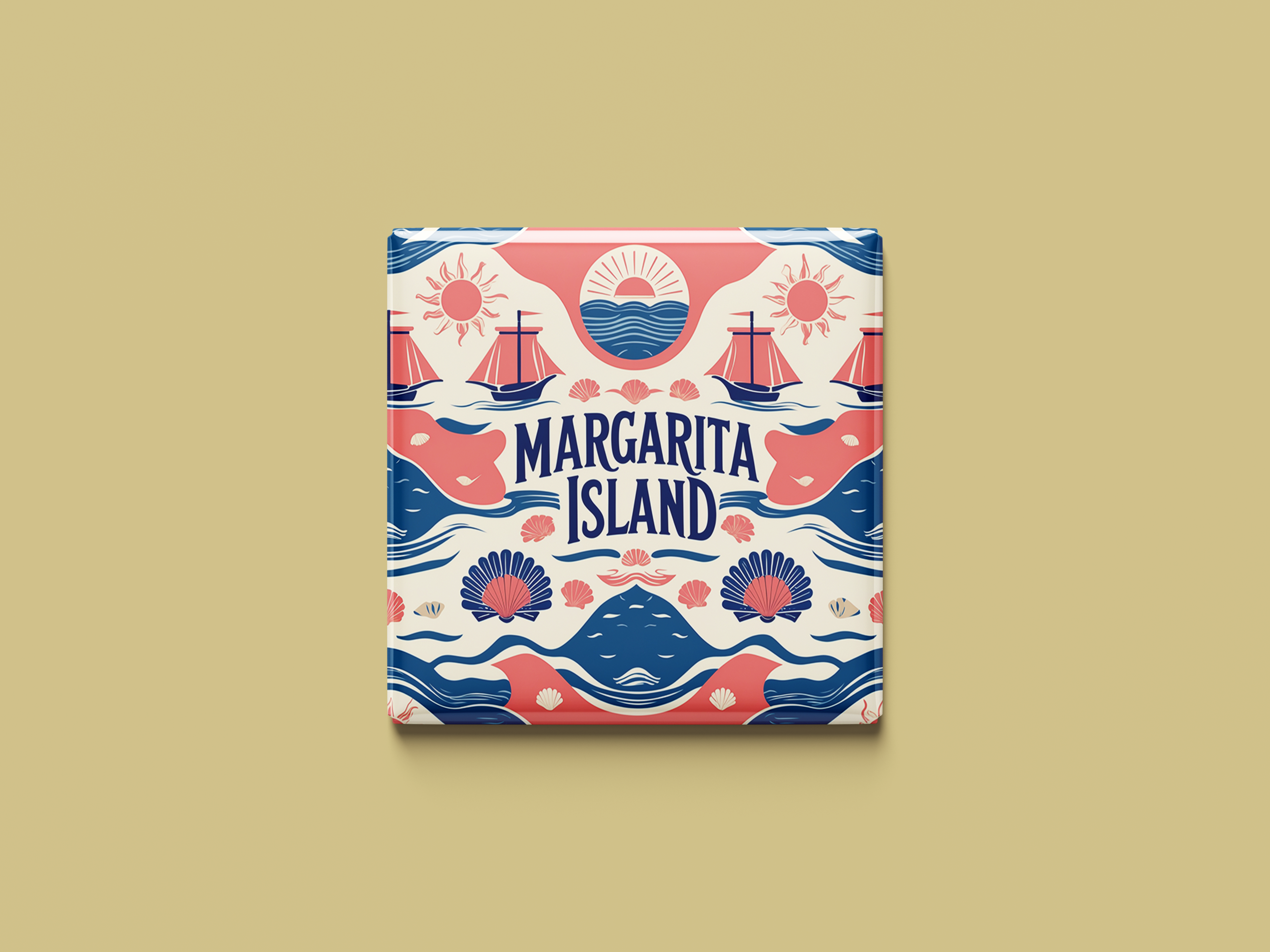 Magnetkollektion Margarita-Insel