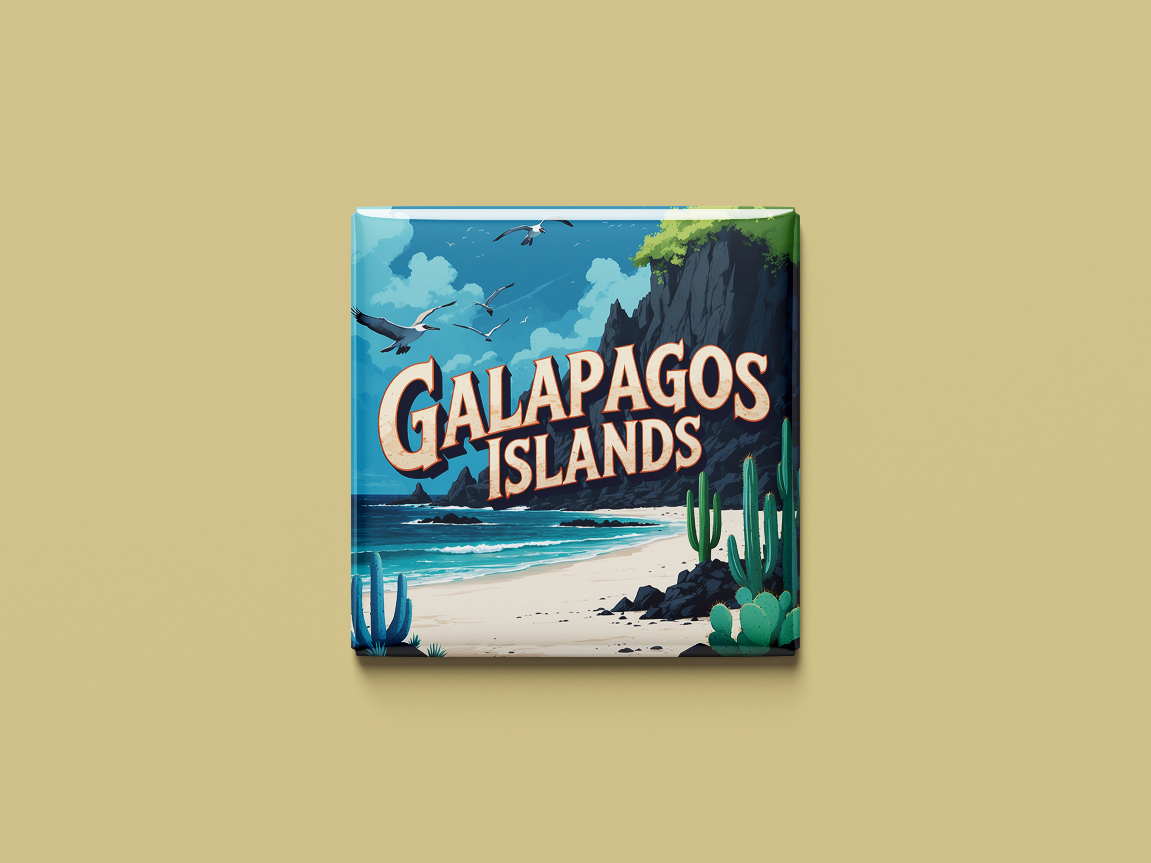 Magnetkollektion Galápagos-Inseln
