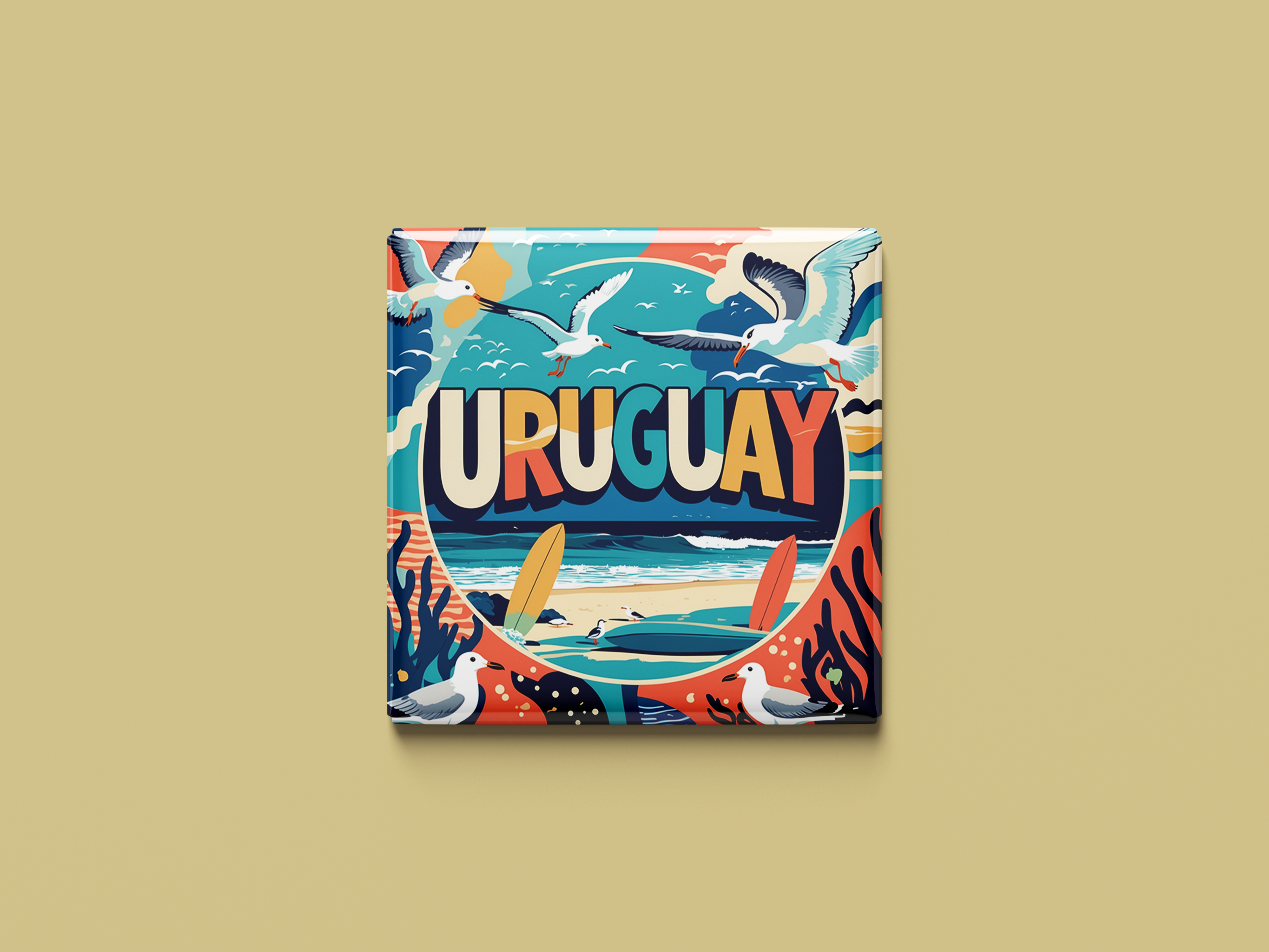 Uruguay Magnetkollektion