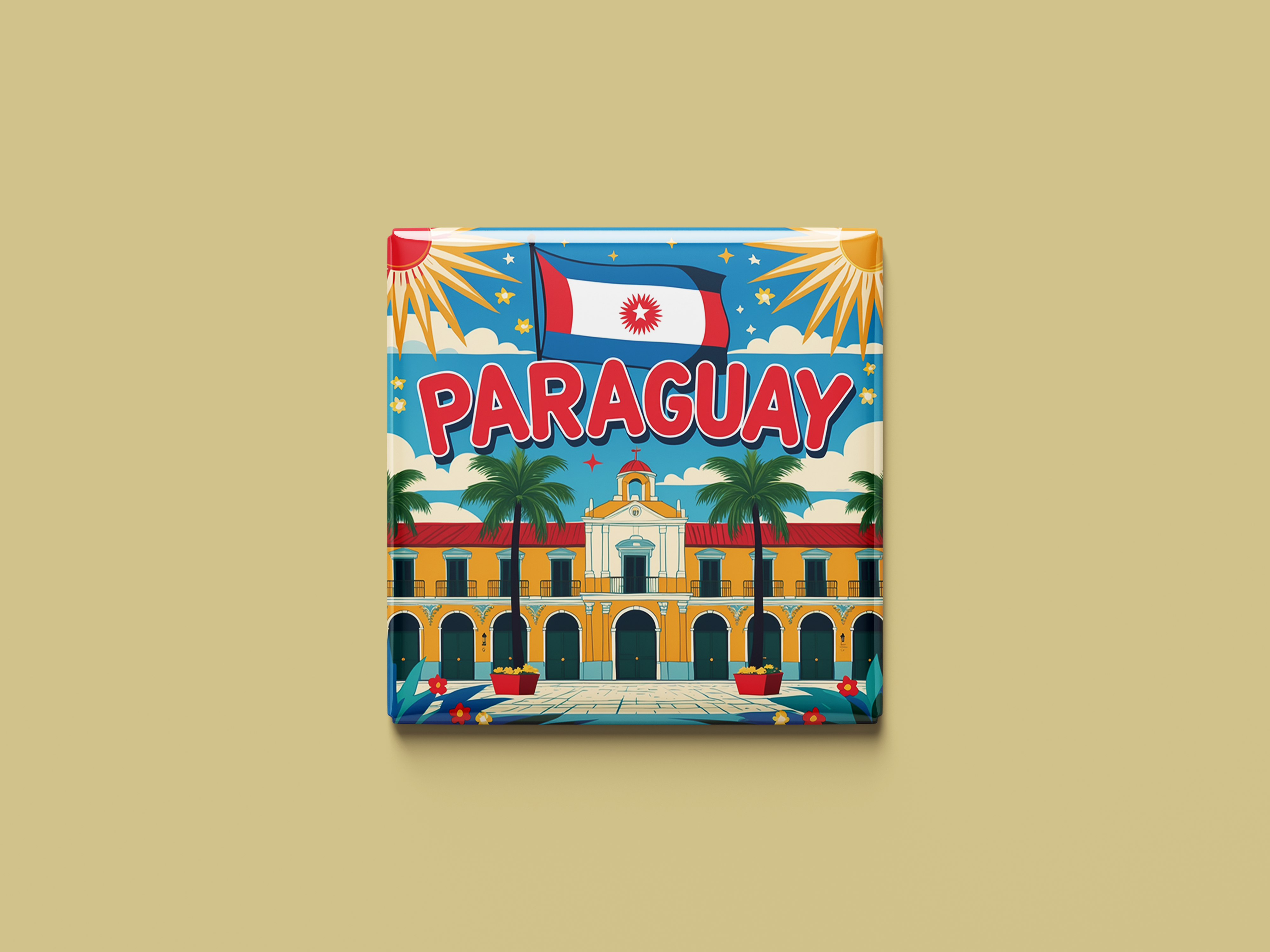Paraguay Magnetkollektion