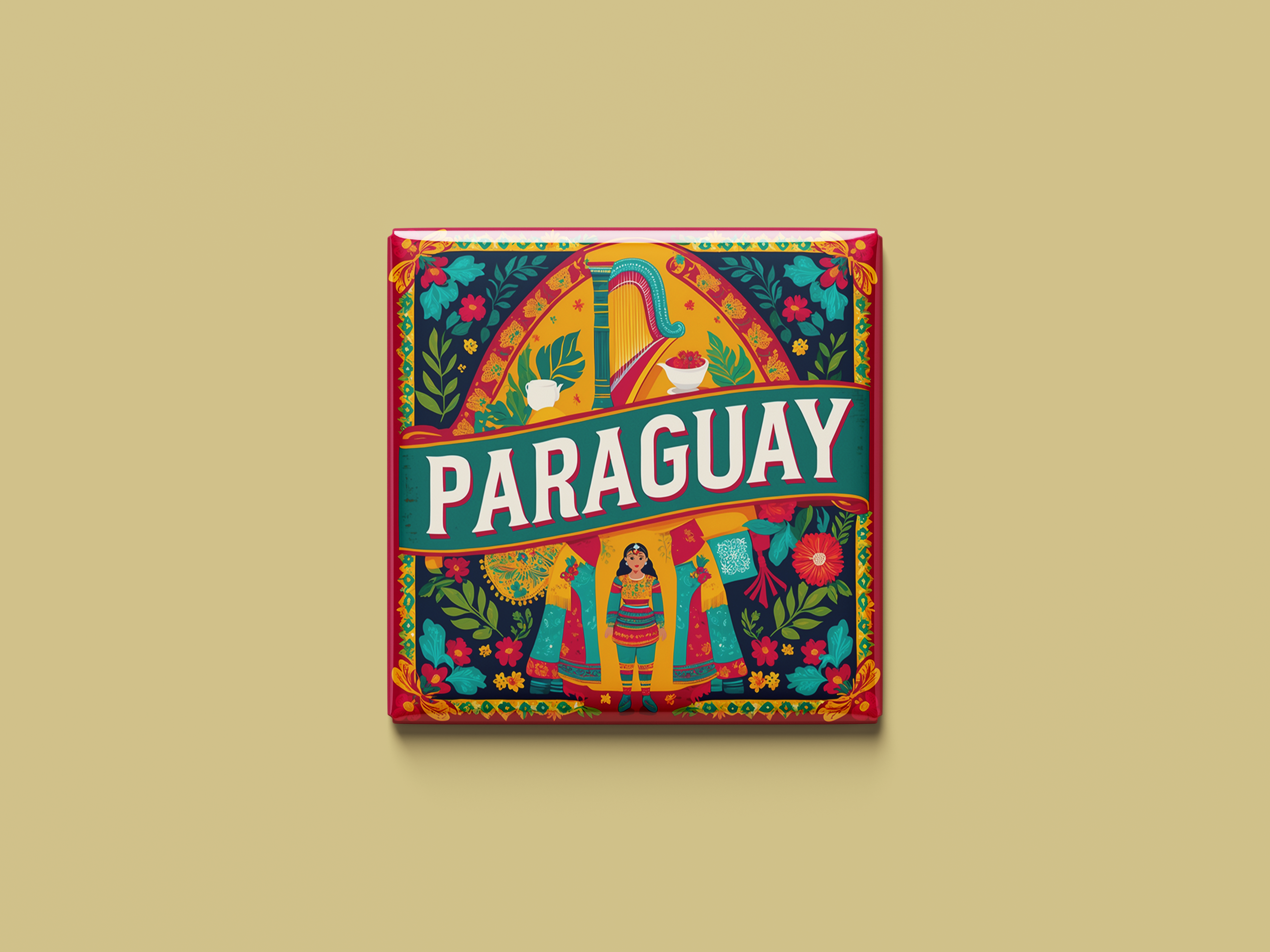 Paraguay Magnetkollektion
