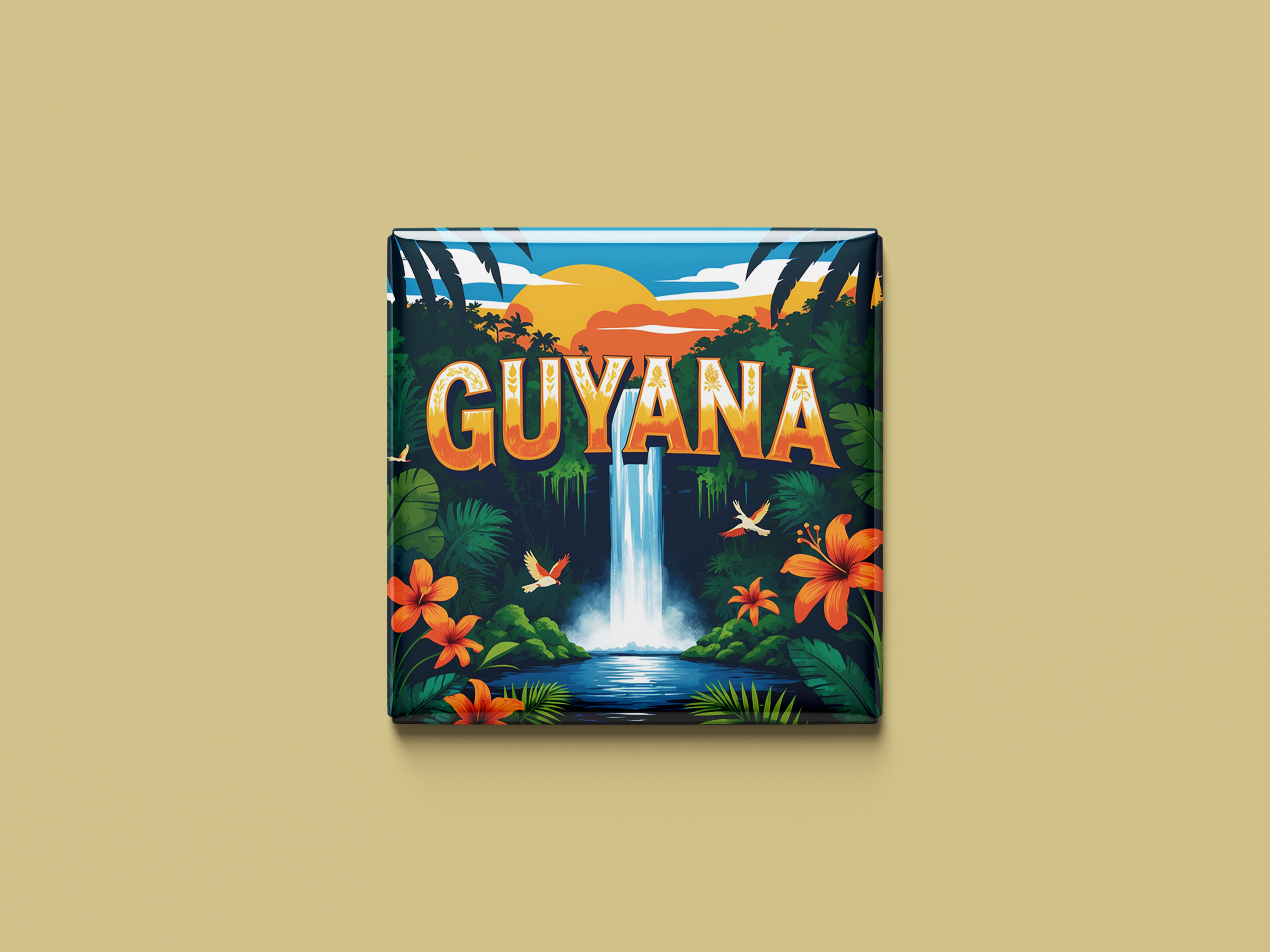 Guyana Magnetkollektion