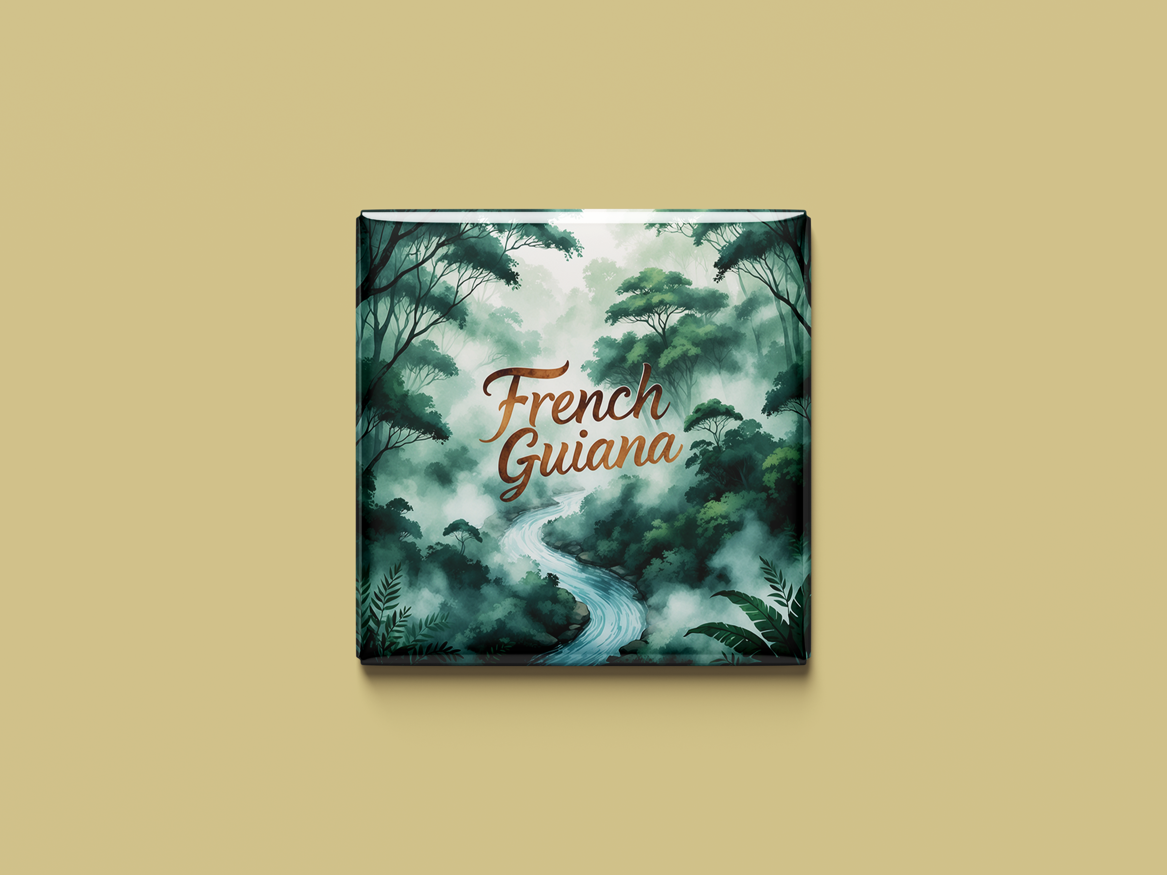 Französisch Guyana Magnetkollektion