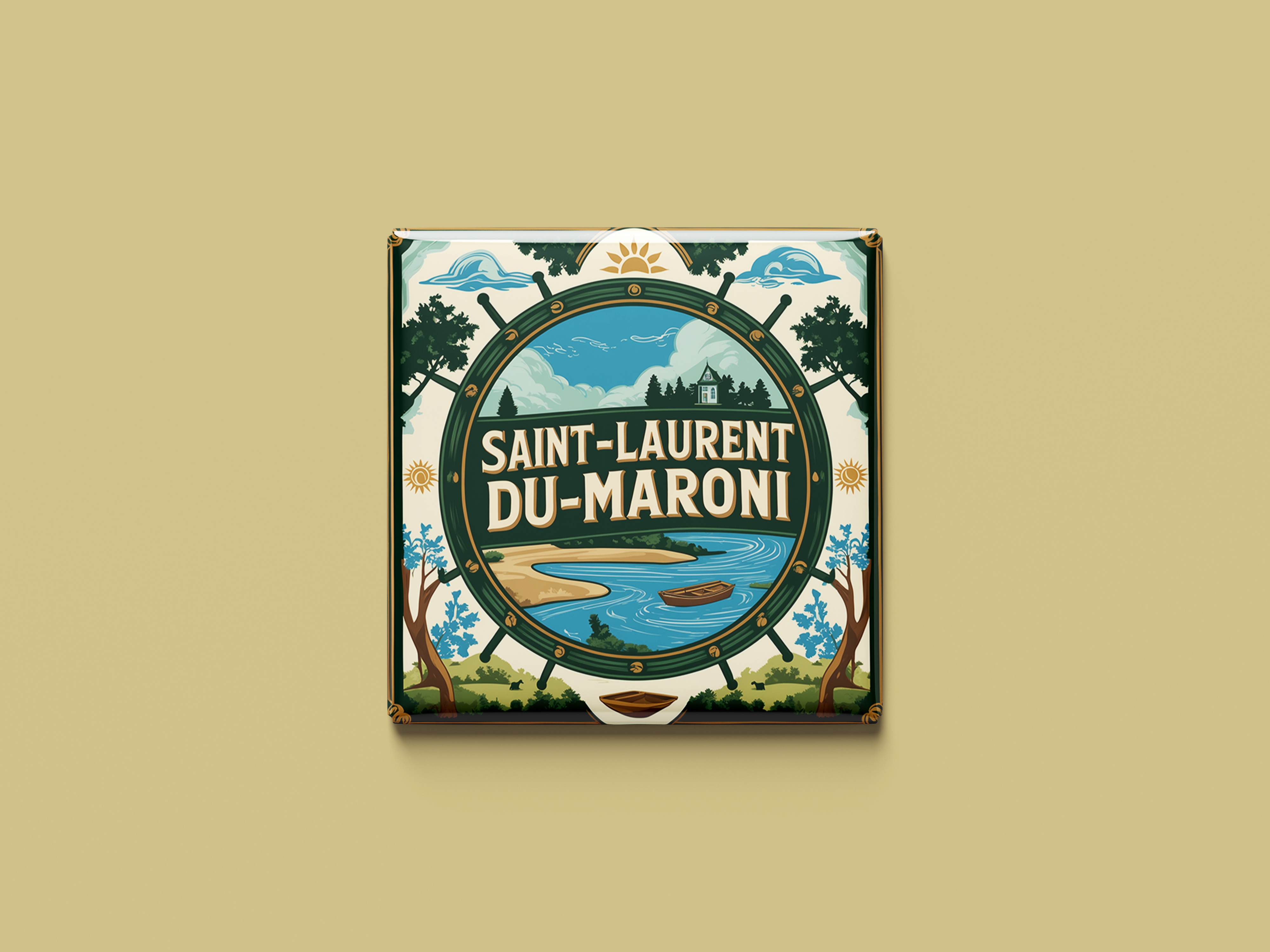 Magnetkollektion Saint-Laurent-du-Maroni